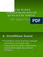 Hukum Dan Stratifikasi Dalam Kenyataan Sosial