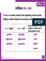 Prefixes