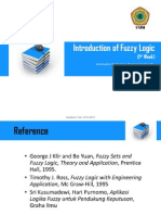 1st Week - Introduction of Fuzzy Logic