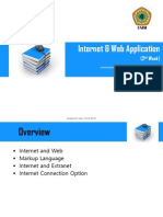 2nd Week - Internet and Web Application