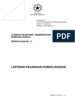 SAP PP 71 THN 2010 Lampiran I.12 PSAP 11 Laporan Keuangan Konsolidasian