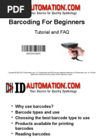 Barcoding for Beginners