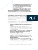 Compañias de Seguros y Fondos de Pensiones