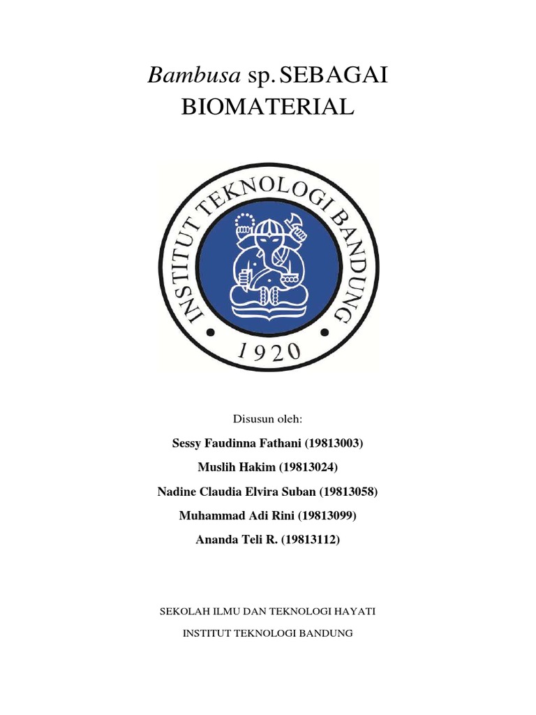 Bambu Makalah Bambu Makalah