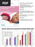 Dr. Howard Sobel, WHO