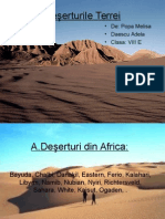 Deserturile Terrei