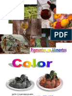 Pigmentos en Alimentos