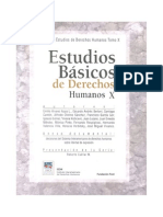 Estudios Basicos de Derechos Humanos - Tomo X PDF