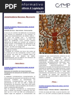 Newsletter Intercalar da CAMMP de Abril de 2015