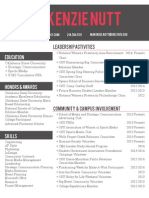 Indesign Resume - Portfolio