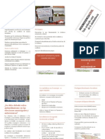 Tríptico Antimilitarismo y Elecciones Municipales y Autonómicas