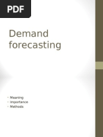 DD Forecasting