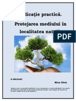 Aplicație Practică La Geografie