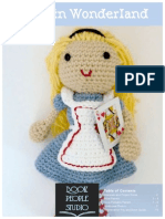 Alice in Wonderland Crochet Pattern 