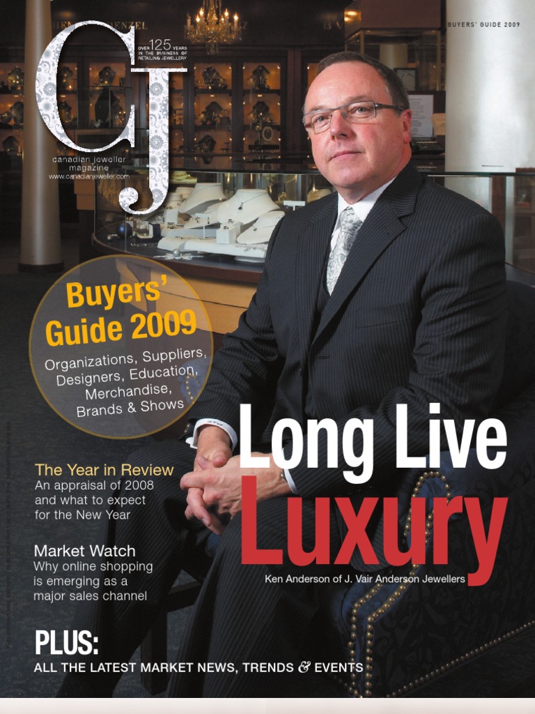 Canadian Jeweller Magazine December 2008 Buyers Guide | PDF | Publishing |  Retail