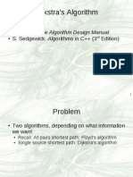 Dijkstra's Single Source Shortest Path Algorithm