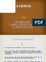 La Ciencia Defincion Caracteristicas y Clasificacion