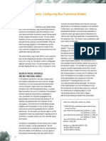 Configuring Bus Functional Models