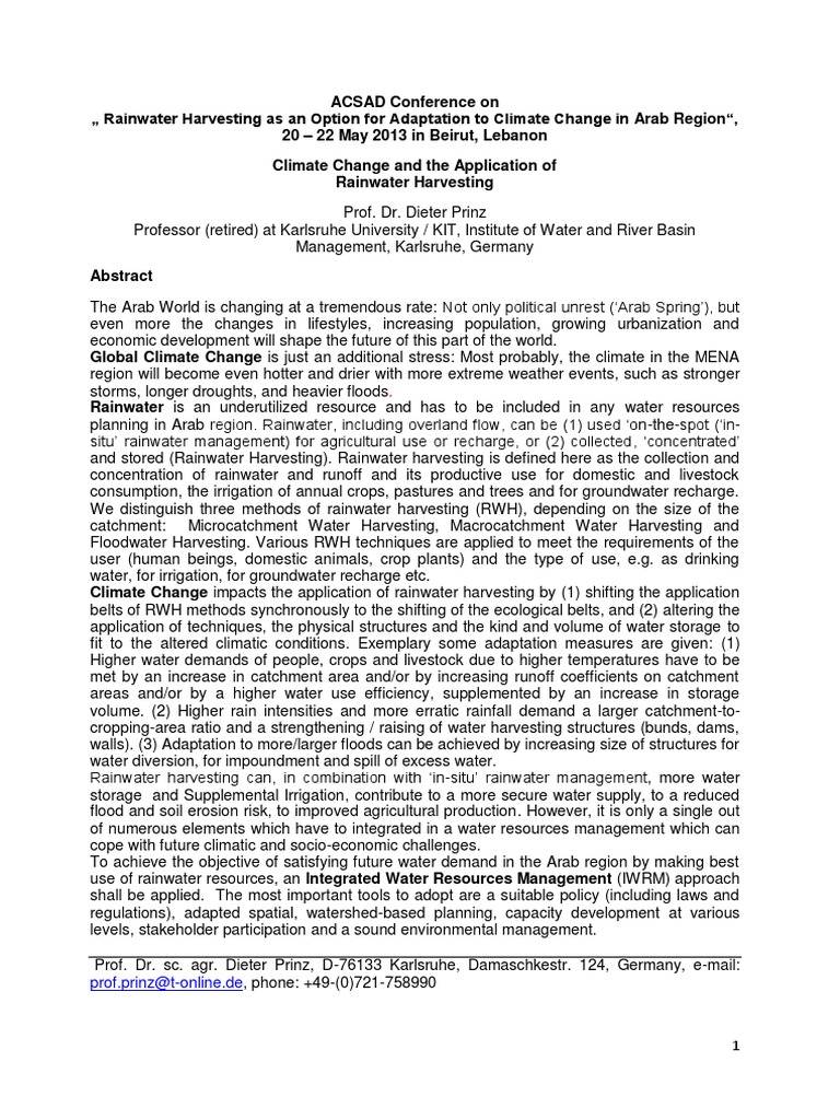 Rain water harvesting in india picture