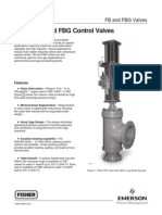 Fisher FB and FBG Control Valves Bulletin PDF