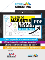 Brochure Taller Marketing Estrategico Arequipa Marketing MetodoP