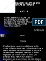 arcillas