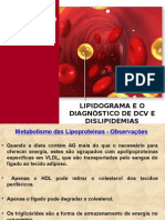 Interpretacao de Exames Bioquimicos Lipidograma