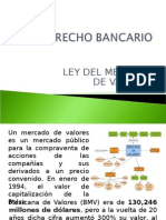 Derecho Bancario Ley Del Mercado de Valores