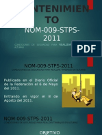 Nom 009 Stps 2011 (Presentación)