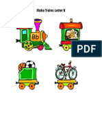 Alphabet Train B