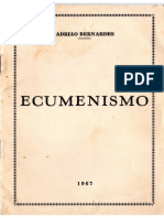 Adriao Bernardes Ecumenismo 1967