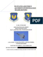 F-15D Spin Accident Investigation