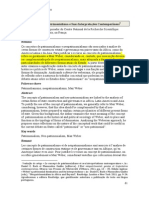 O conceito de patrimonialismo e suas interpretações contemporâneas