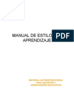 Manual Estilos de Aprendizaje 