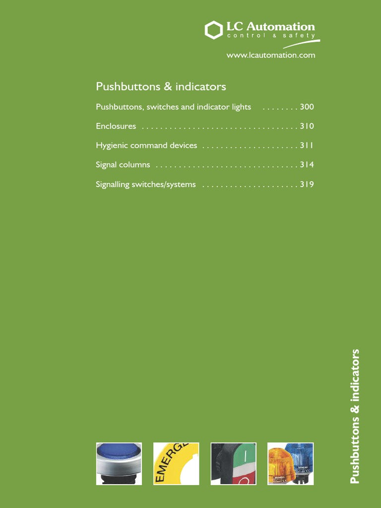 Pushbuttons & Indicators Catalog | PDF | Light Emitting Diode ...