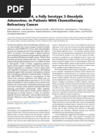 Ad3-hTERT-E1A, a Fully Serotype 3 Oncolytic Adenovirus, in Patients With Chemotherapy Refractory Cancer.pdf