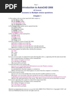 Download Answers to Multiple Choice Questions Autocad by Sachi Dhanandam SN262121026 doc pdf