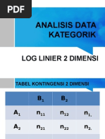 M - 9 Model Log Linier