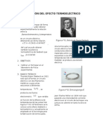 Aplicación Del Efecto Termoeléctrico