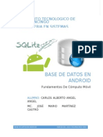 Base de Datos en Android