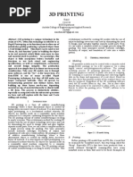 IEEE Paper On 3d Printing