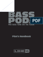 Bass PODxt Live User Manual - English (Rev B)
