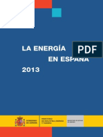 Energia en Espana 2013