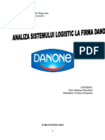 Analiza Sistemului Logistic La Intreprinderea Danone PDPA SRL