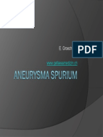 Aneurysma Spurium