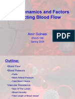 Hemodynamics and Factors Affecting Blood Flow