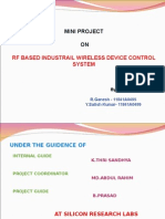 RF Based Devices Control System