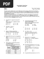 Set Soalan Matematik Tingkatan 4