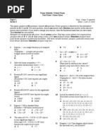 Matematik Soalan Kertas 1 Form 4  Daerah  Volume