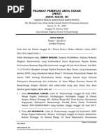 Contoh undangan tasyakuran